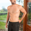Pantaloneta Hombre Atletica Bolsillos Cierre Nylon Poliester