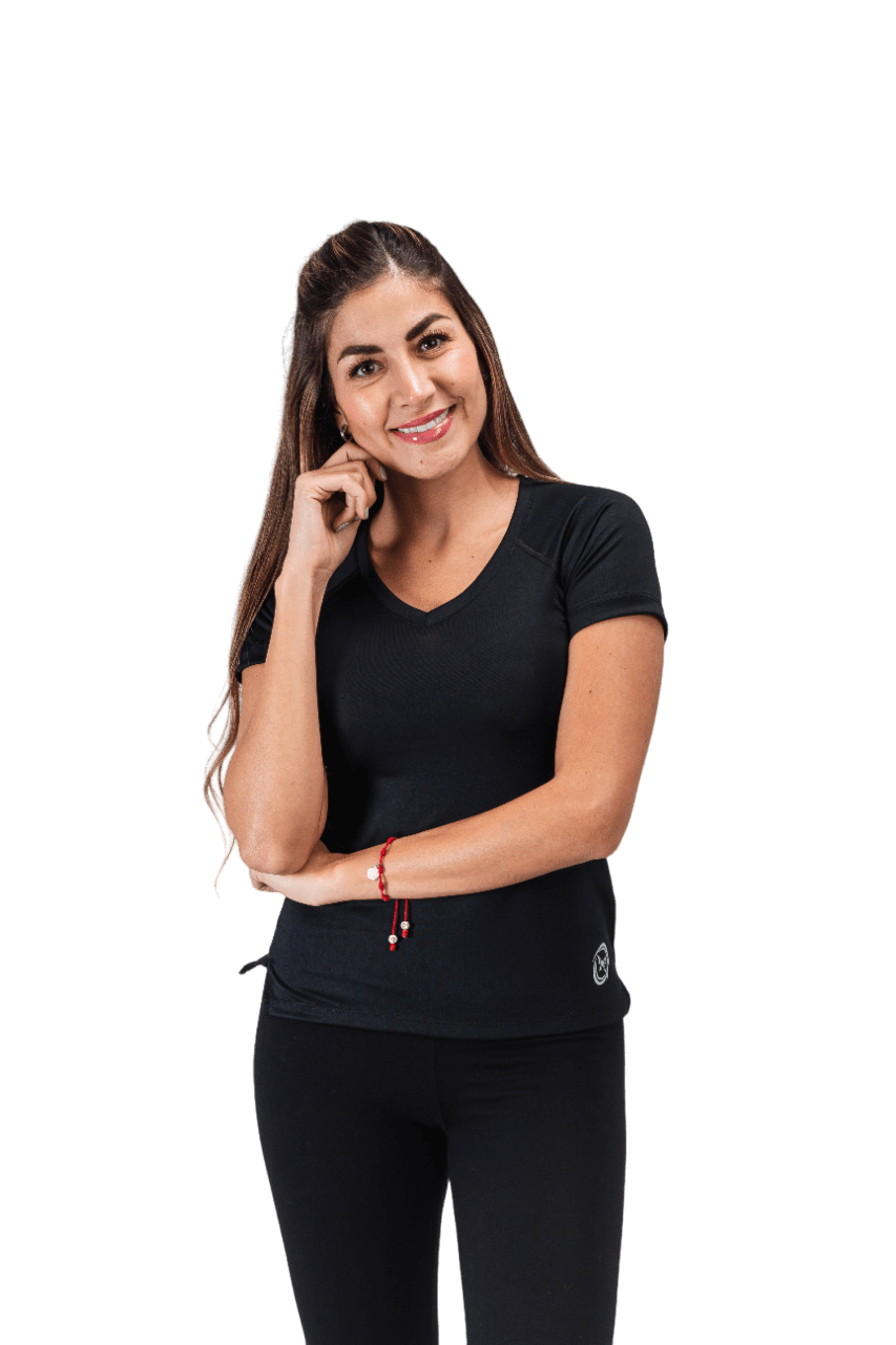 Blusa Dama Manga Rangla Manga Corta - Imagen 6